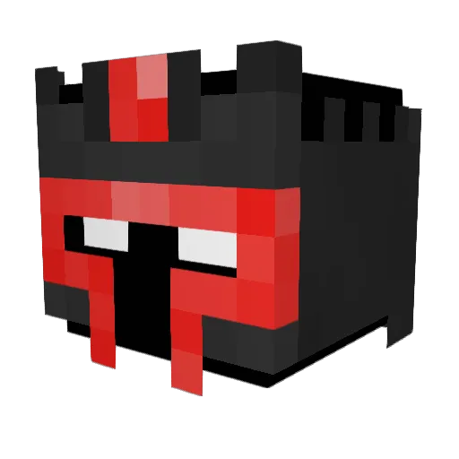 samleach243 Minecraft avatar head, 3D render