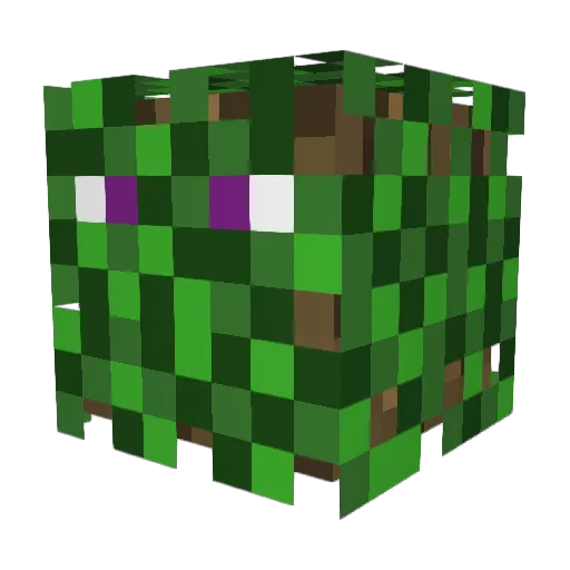 samlilly Minecraft avatar head, 3D render