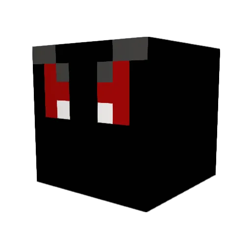 samlimandri Minecraft avatar head, 3D render