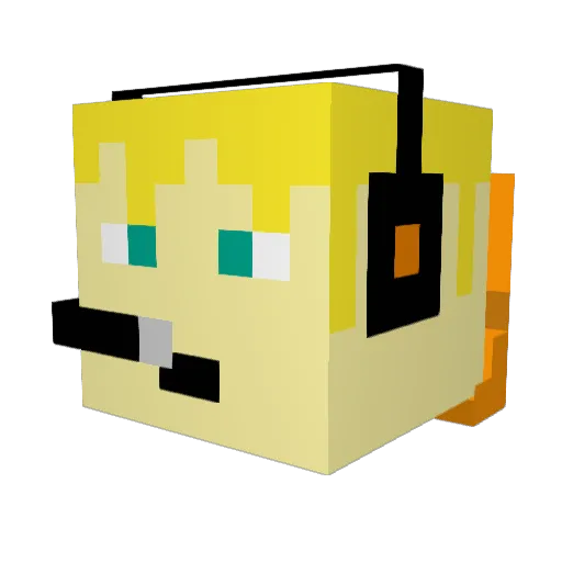 sammerson5 Minecraft avatar head, 3D render