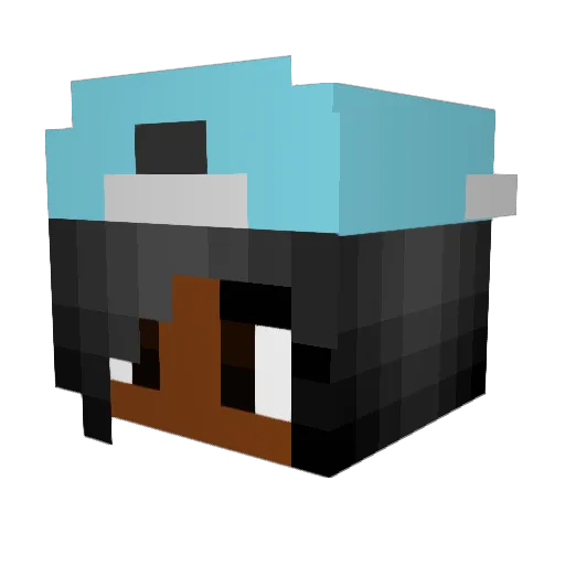 sammii_xD Minecraft avatar head, 3D render