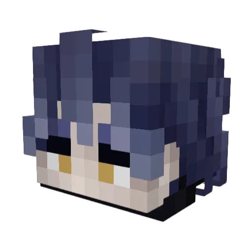 sammooo09 Minecraft avatar head, 3D render