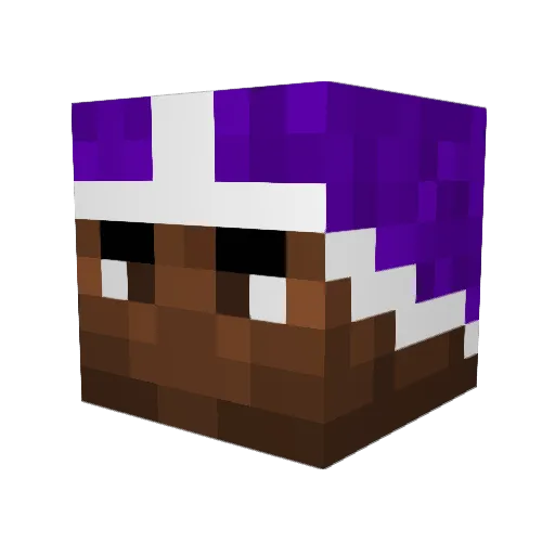 sammyduffs Minecraft avatar head, 3D render