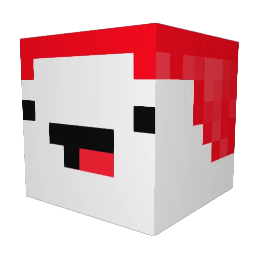 sammyfife Minecraft avatar head, 3D render