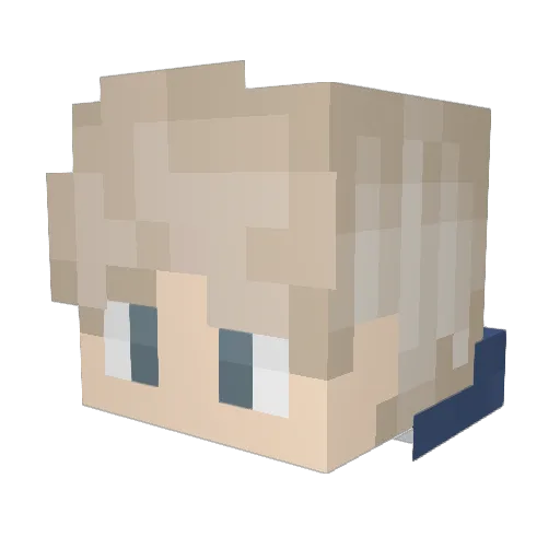 sammykablammy84 Minecraft avatar head, 3D render
