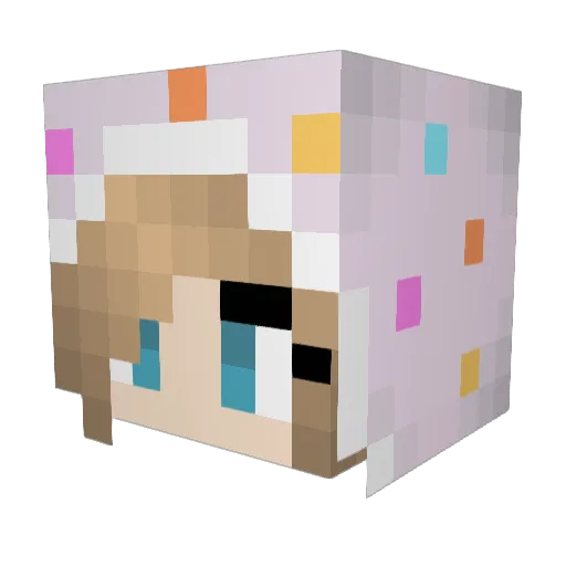 sammyocean Minecraft avatar head, 3D render