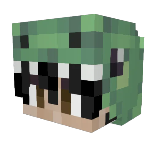 sammysooooo Minecraft avatar head, 3D render