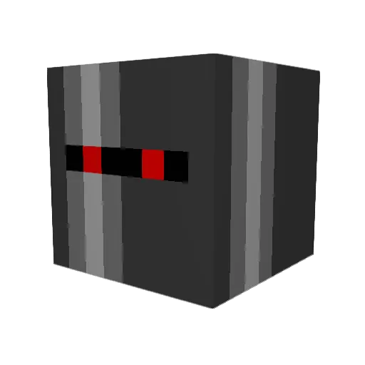 samorbach Minecraft avatar head, 3D render