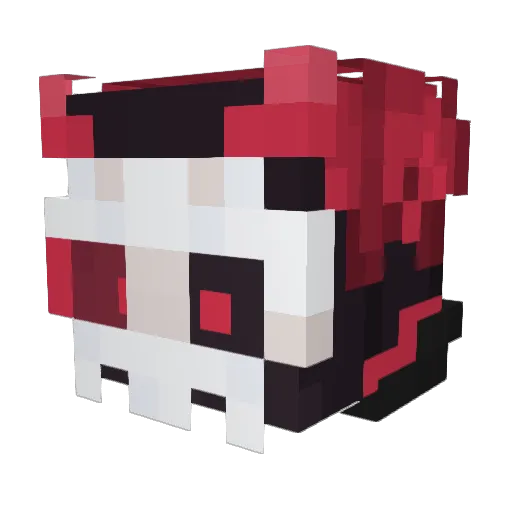 samoyeon Minecraft avatar head, 3D render