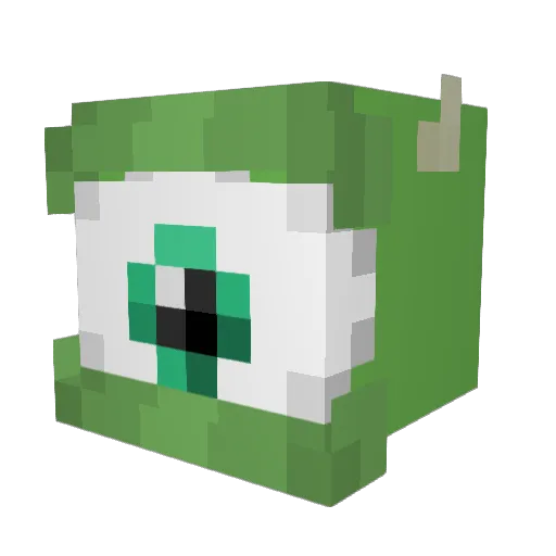 samrys Minecraft avatar head, 3D render