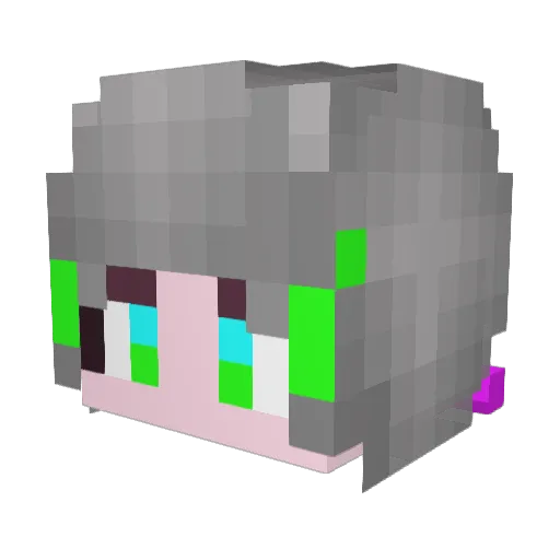 samsam11291129 Minecraft avatar head, 3D render