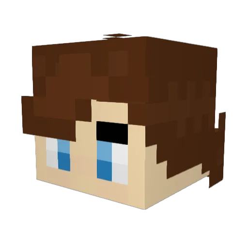 samseram05 Minecraft avatar head, 3D render
