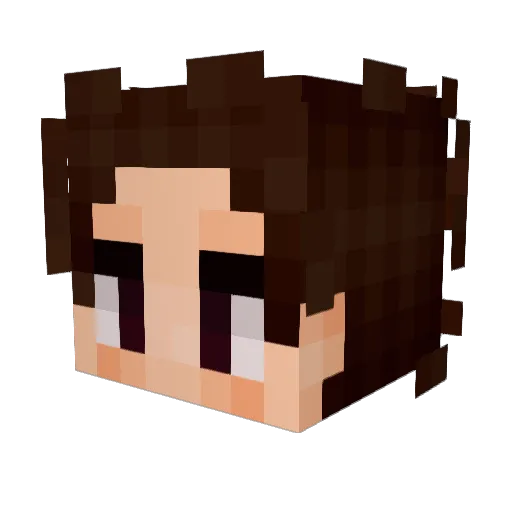 samsim12 Minecraft avatar head, 3D render