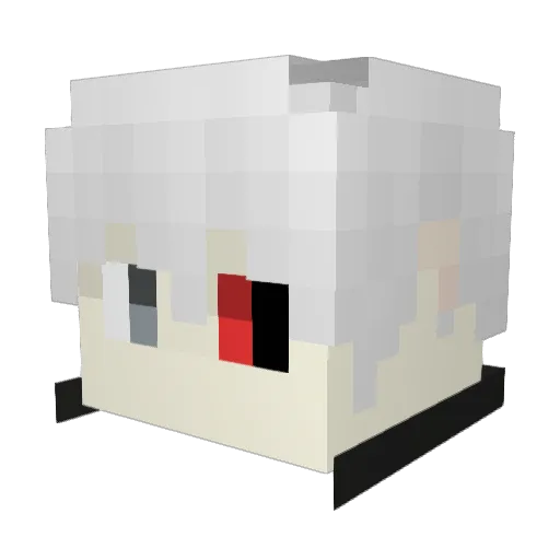 samso94 Minecraft avatar head, 3D render