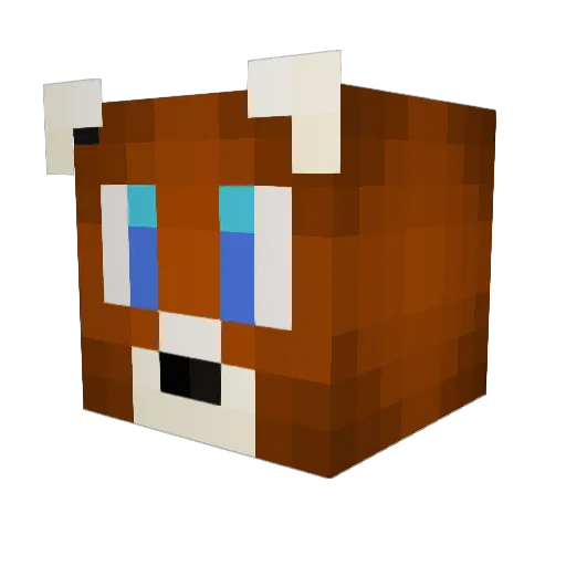 samson186 Minecraft avatar head, 3D render