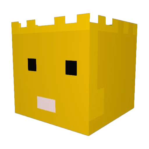 samstar919 Minecraft avatar head, 3D render