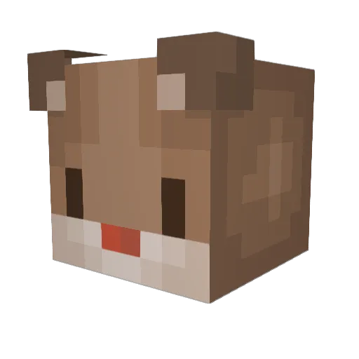 samster7719 Minecraft avatar head, 3D render