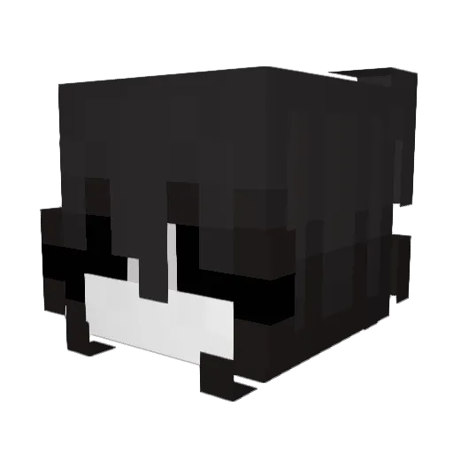 samsyy_ Minecraft avatar head, 3D render