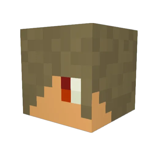 samtank2004 Minecraft avatar head, 3D render