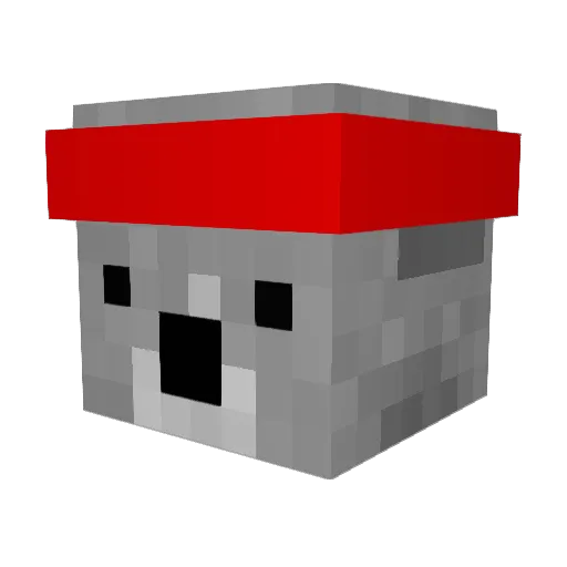 samtee23 Minecraft avatar head, 3D render