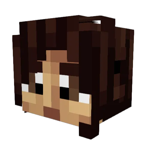 samtheman331 Minecraft avatar head, 3D render