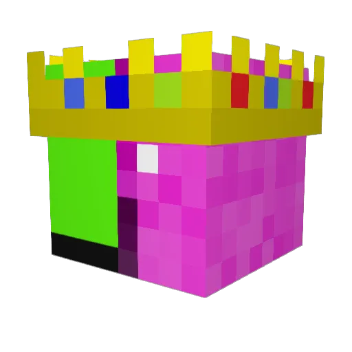 samtronbalz Minecraft avatar head, 3D render