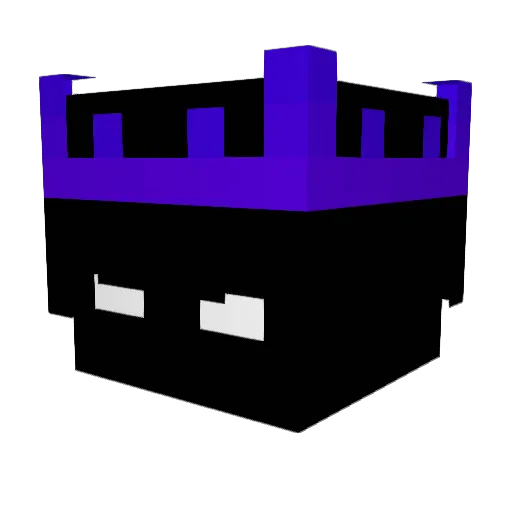 samuchr4 Minecraft avatar head, 3D render