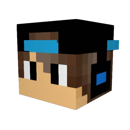 samuel4114 Minecraft avatar head, 3D render