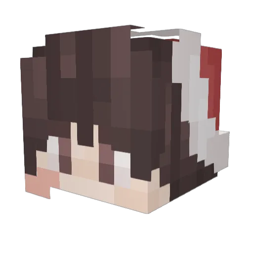 samuelbata Minecraft avatar head, 3D render