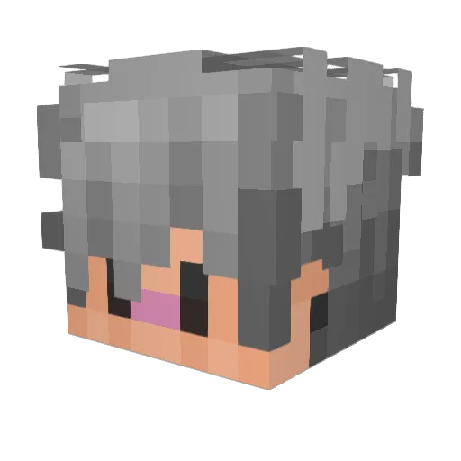 samuelboss1 Minecraft avatar head, 3D render