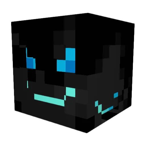 samuelivyzero Minecraft avatar head, 3D render