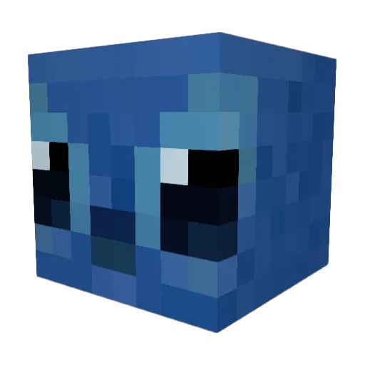samuelj85 Minecraft avatar head, 3D render