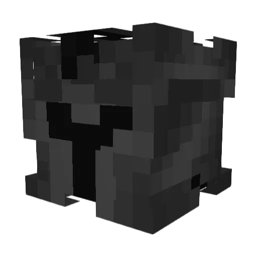 samuilxo Minecraft avatar head, 3D render