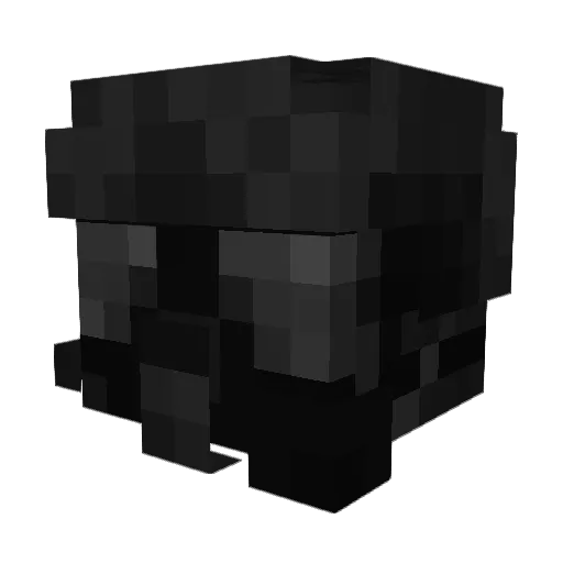 samurai2442 Minecraft avatar head, 3D render
