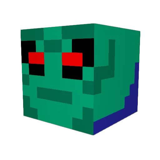 samurailord18 Minecraft avatar head, 3D render