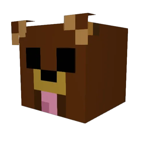 samuroda1999 Minecraft avatar head, 3D render