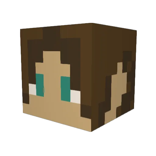 samwhich99 Minecraft avatar head, 3D render