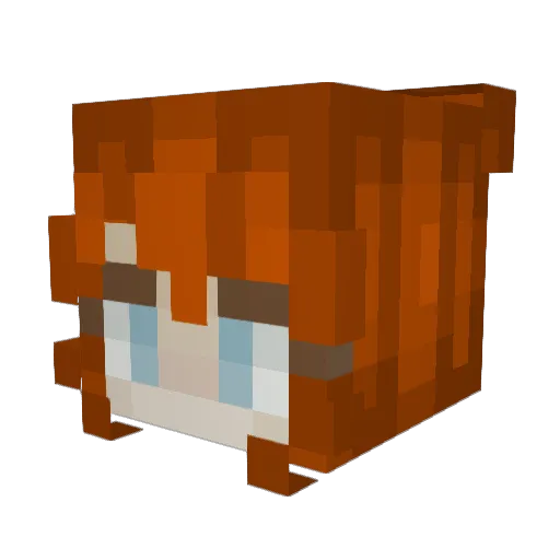 samwich_wuz_here Minecraft avatar head, 3D render