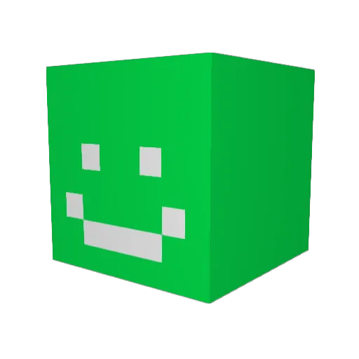 samxwize Minecraft avatar head, 3D render