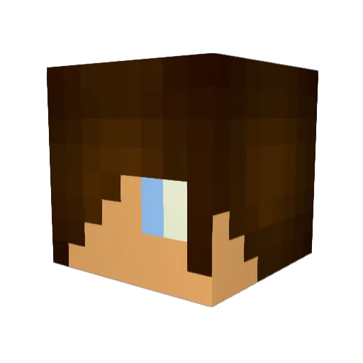 samysamy33 Minecraft avatar head, 3D render