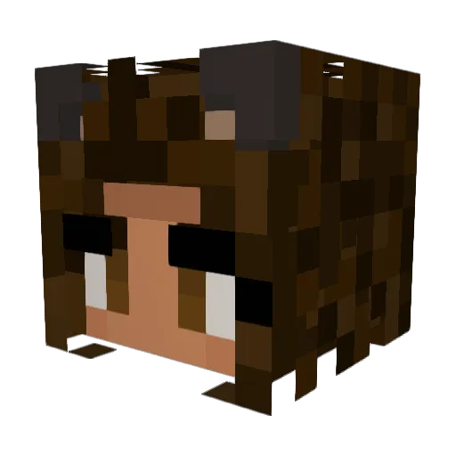 samyy710 Minecraft avatar head, 3D render