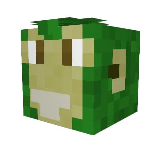 samzar1996 Minecraft avatar head, 3D render