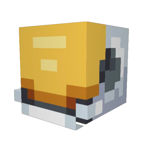 san_marc0 Minecraft avatar head, 3D render