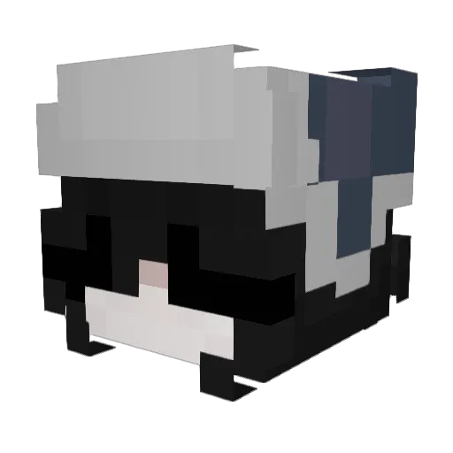 sana_sun Minecraft avatar head, 3D render