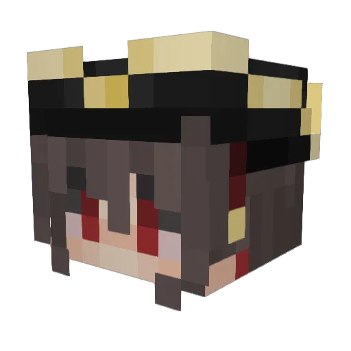 sand3172 Minecraft avatar head, 3D render