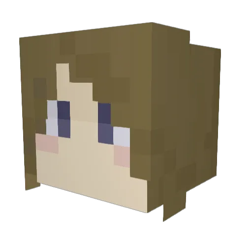 sand_eater87 Minecraft avatar head, 3D render