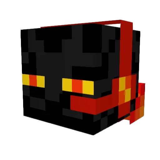 sandblastedskin0 Minecraft avatar head, 3D render