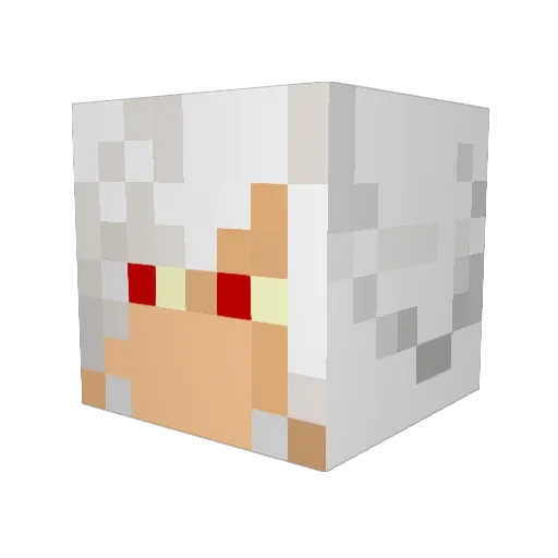 sandburial9 Minecraft avatar head, 3D render