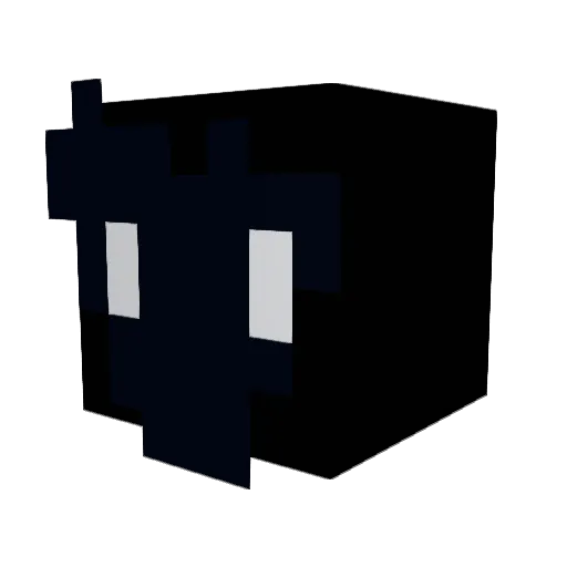 sandbutnot Minecraft avatar head, 3D render