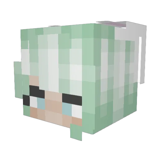 sanderka8 Minecraft avatar head, 3D render